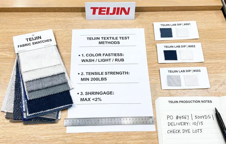 Teijin Service Pillars workspace